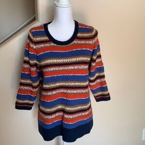 Lane Bryant knit striped sweater